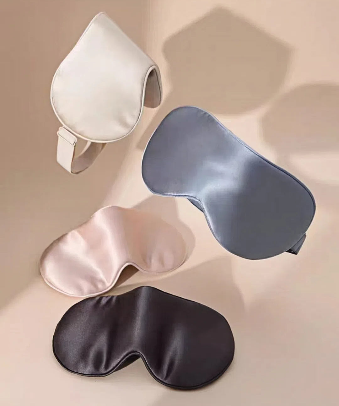 Silk Sleep Mask — 100% Mulberry Silk (Multiple Colors)