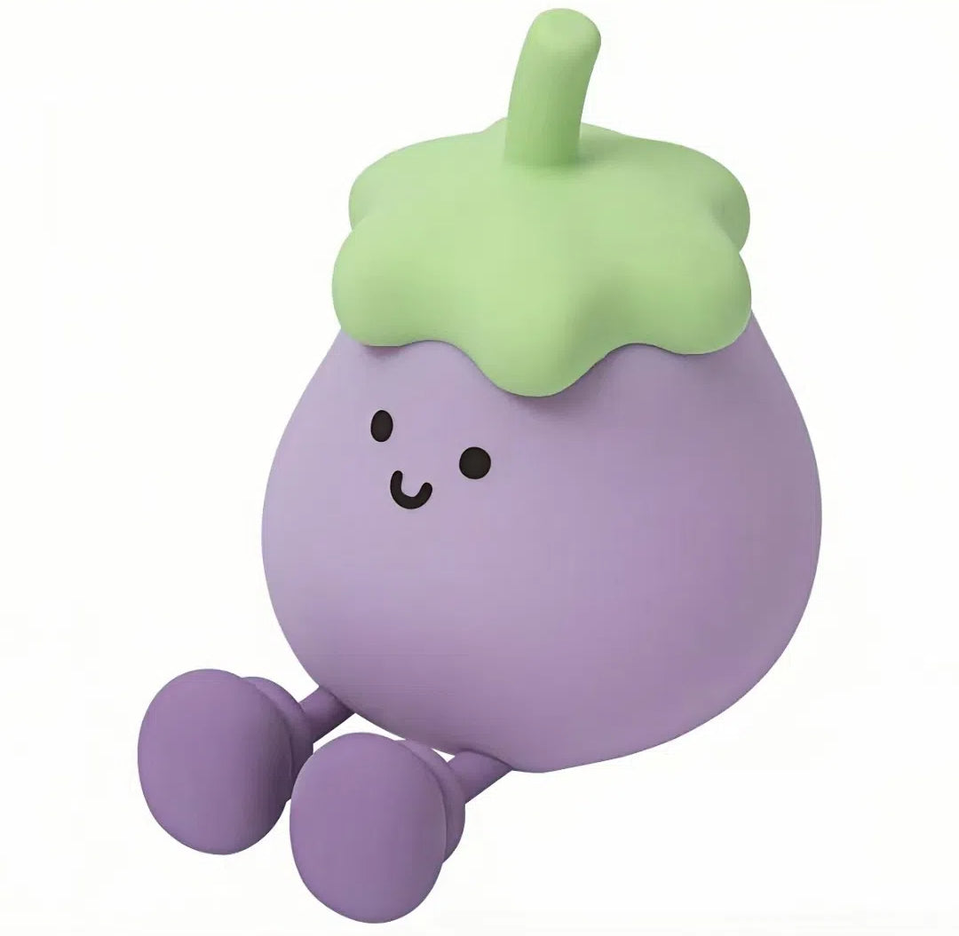 Satori Glow Eggplant — Tap Night Light & Phone Stand